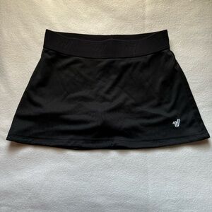 Black tennis skirt with built-in short size S